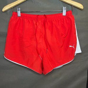 Red Iconic T7 Puma Short Shorts Size Small